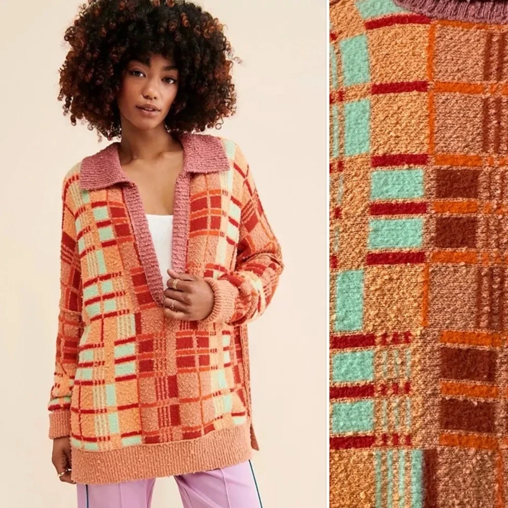 FREE PEOPLE Ruben Nubby Cozy Oversized Pullover Sweater S - Picture 2 of 15